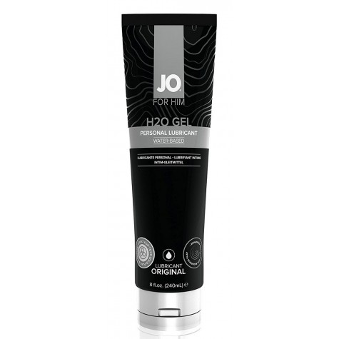 Лубрикант-гель для мужчин JO H2O GEL ORIGINAL - 240 мл.